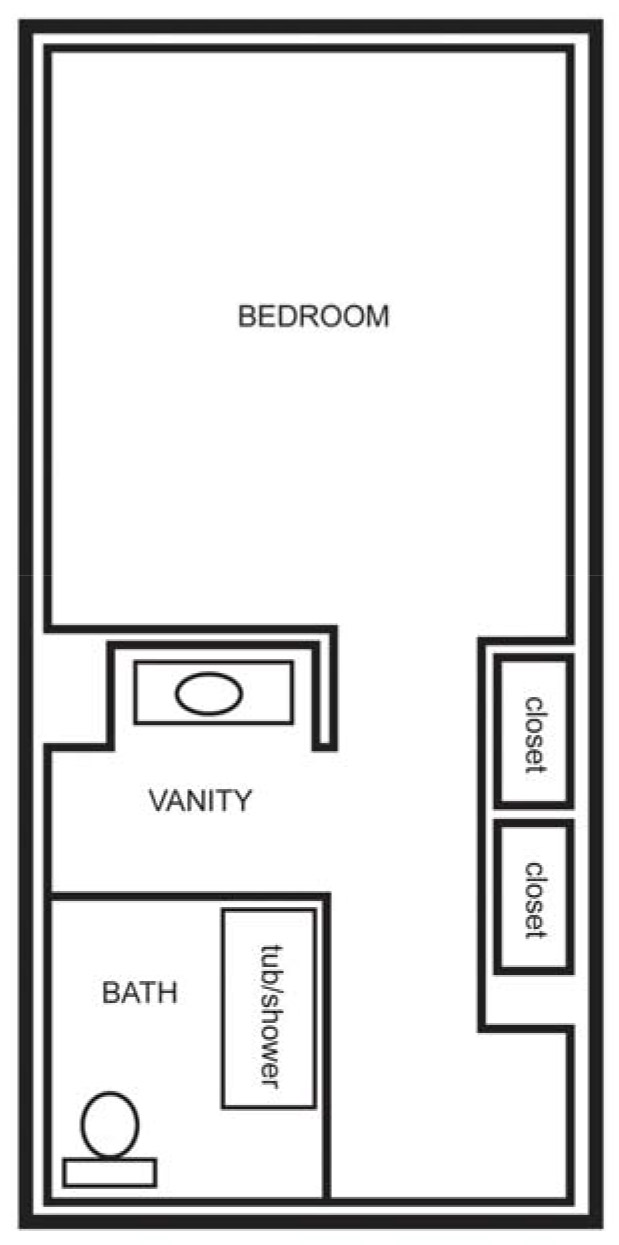 Sandhu residence hall floorplan