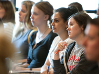 Students Watching Professor