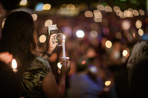 Candle lighting ceremony