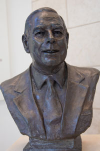 George L. Argyros bust