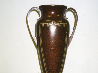 a large vase with inscriptions