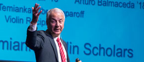 President Daniele Struppa in 2016