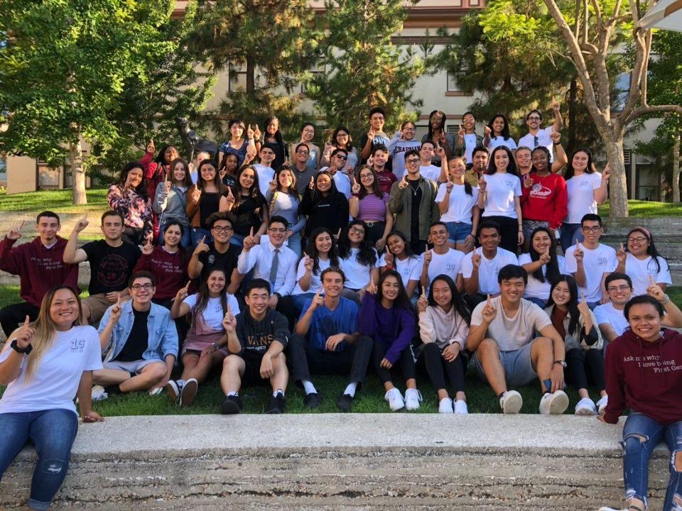 First-generation students at Chapman University. 