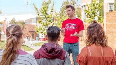 chapman admitted student tour