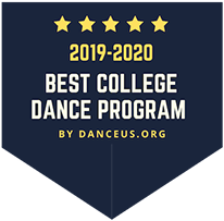 Best college dance program badge
