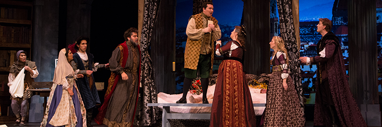 Opera students perform Gianni Schicchi in Musco Center for the Arts