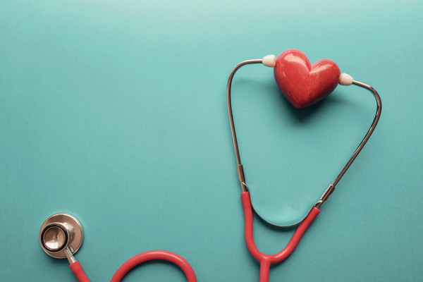 Stethoscope with heart