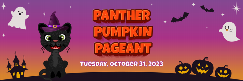 Panther Pumpkin Pageant 2023 logo
