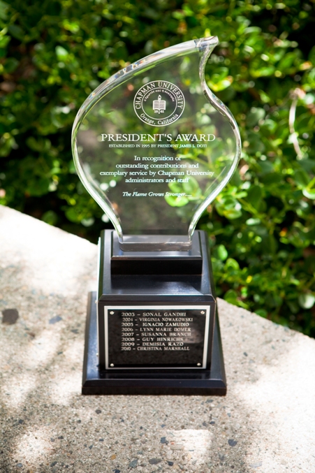 presidents award trophy