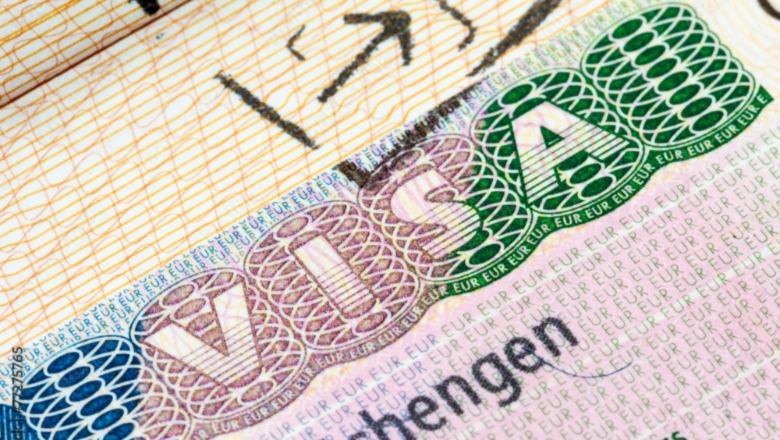image of a visa