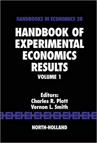 cover of handbook of experimental economics results