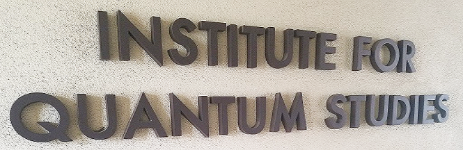 text that reads 'Institute for Quantum Studies'