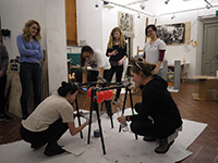 Students in Photography workshop
